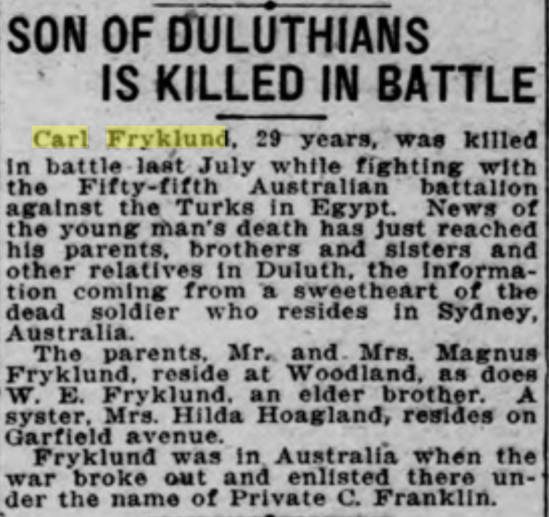 Karl Fryklund 1917 notice.png